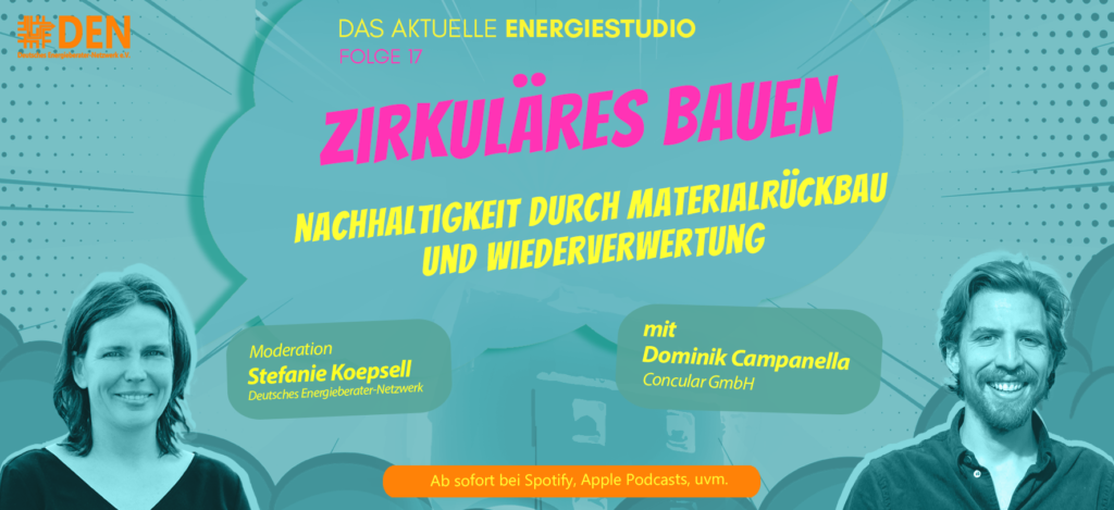 Podcast | Zirkuläres Bauen - Nachhaltigkeit durch Materialrückbau und Wiederverwertung